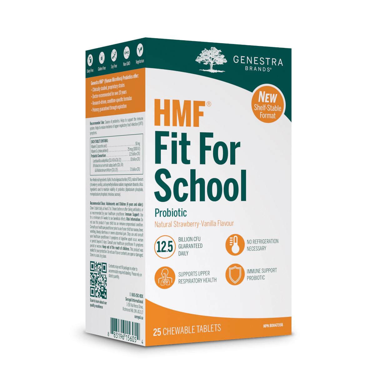 Genestra HMF Fit For School (Shelf Stable) - JoyVIVA -  
