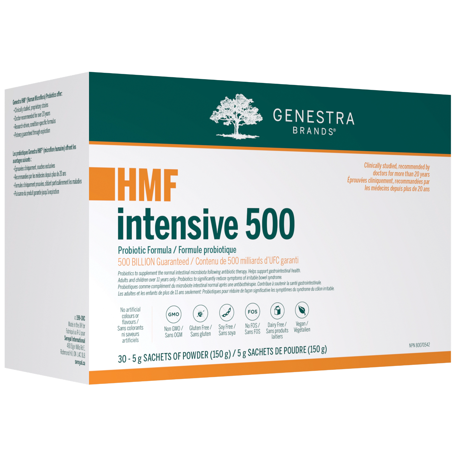 Genestra HMF Intensive 500 - JoyVIVA -  