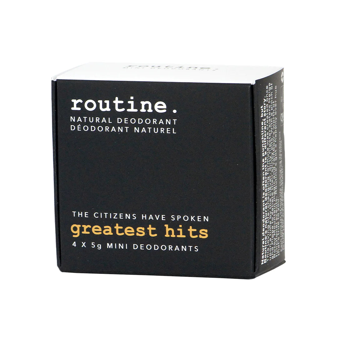 Routine Greatest Hits Mini Deodorants Kit