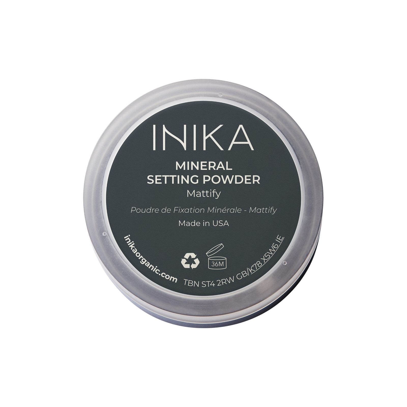 INIKA Organic Mineral Setting Powder - JoyVIVA -  