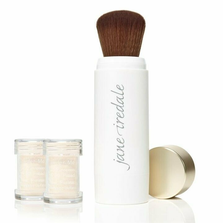 Jane Iredale Powder-Me SPF 30 Dry Sunscreen + 2 Refill Canisters - JoyVIVA -  