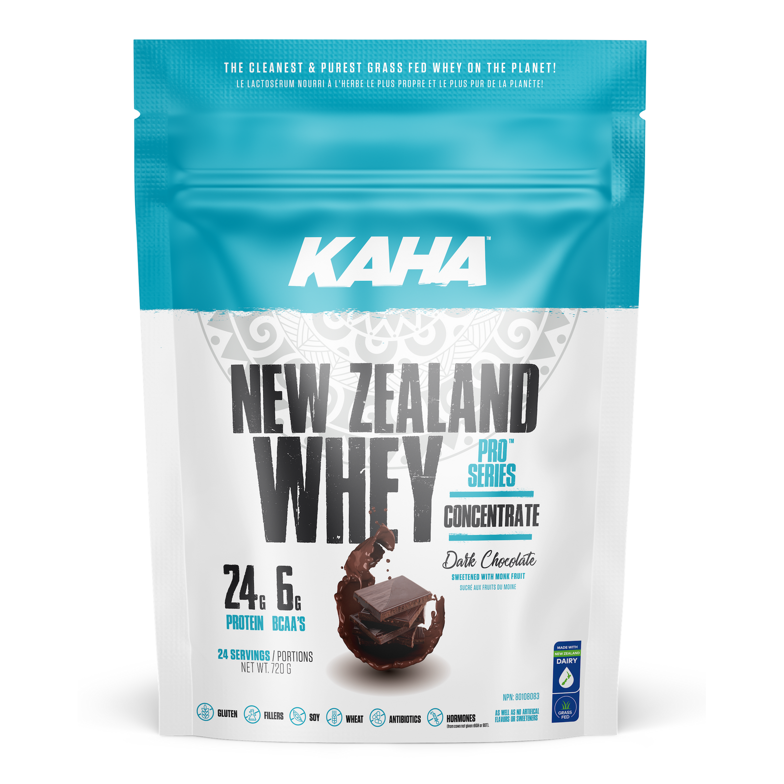 Kaha Nutrition New Zealand Whey Concentrate (Pro Series) in Dark Chocolate