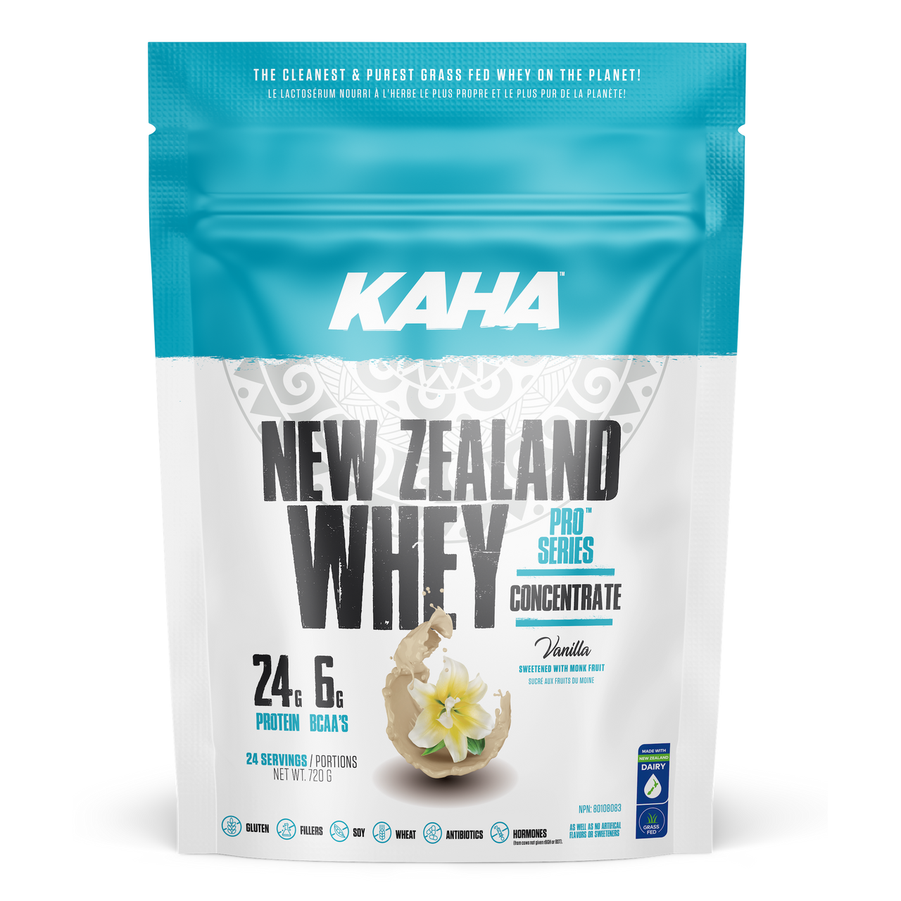 Kaha Nutrition New Zealand Whey Concentrate (Pro Series) in Vanilla