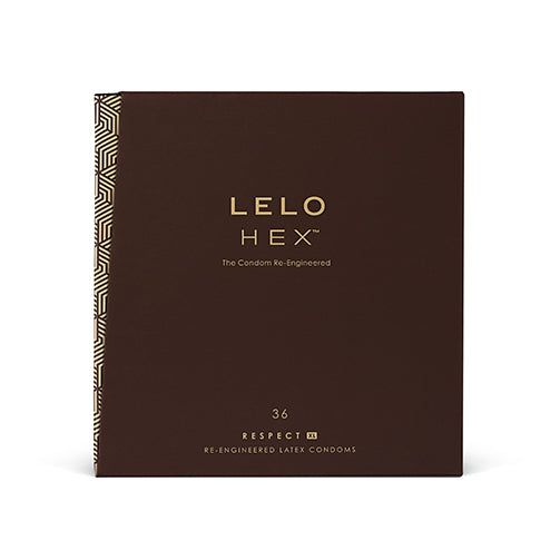 LELO HEX Respect XL Condoms - JoyVIVA -  