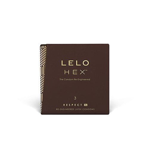 LELO HEX Respect XL Condoms - JoyVIVA -  
