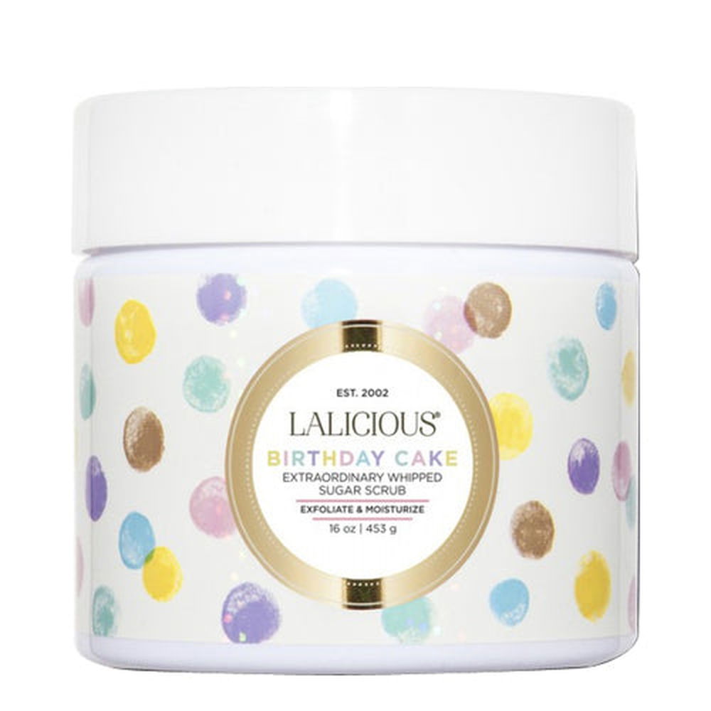 Lalicious Birthday Cake Sugar Scrub - JoyVIVA -  