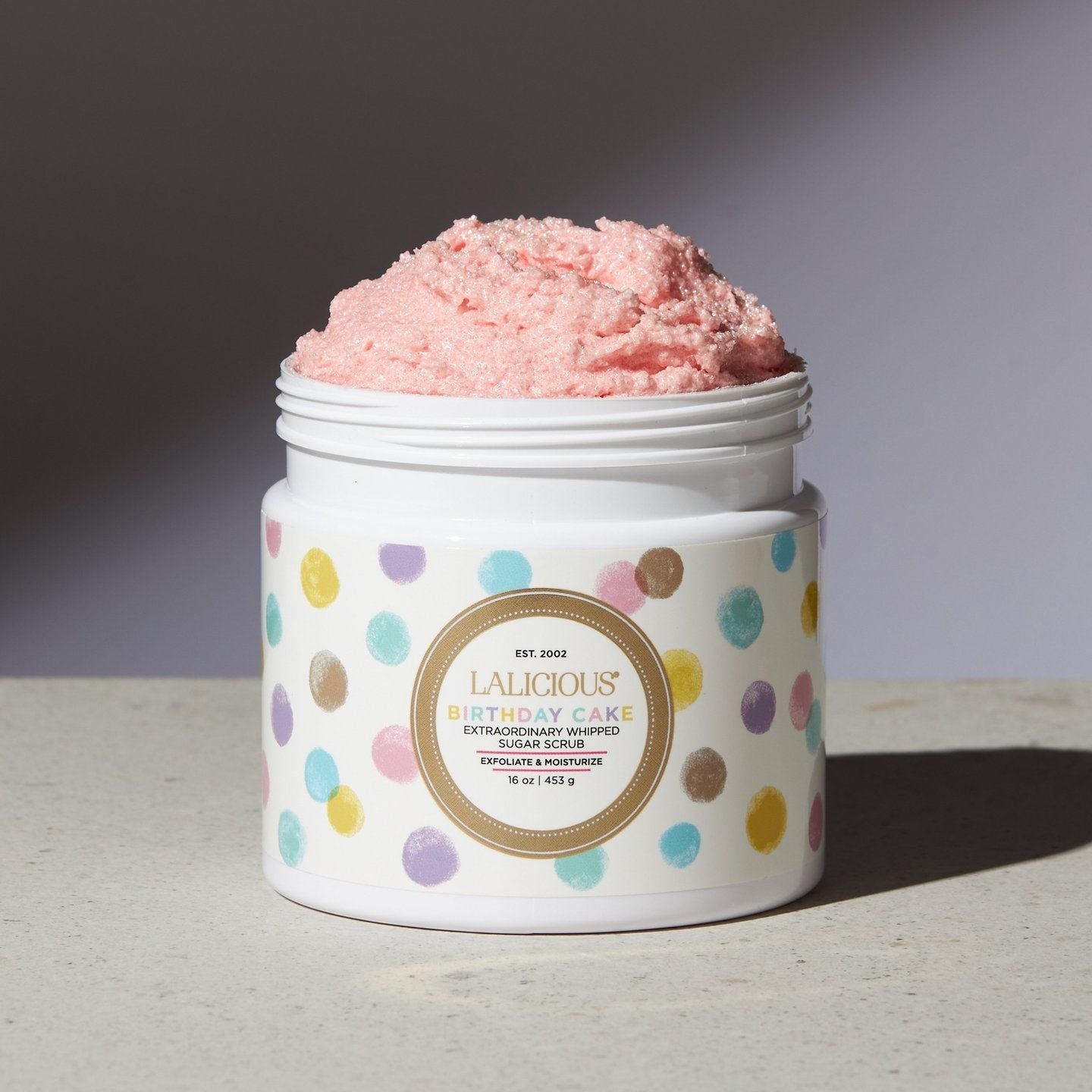 Lalicious Birthday Cake Sugar Scrub - JoyVIVA -  