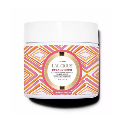 Lalicious Limited Edition Peachy Keen Whipped Sugar Scrub - JoyVIVA -  