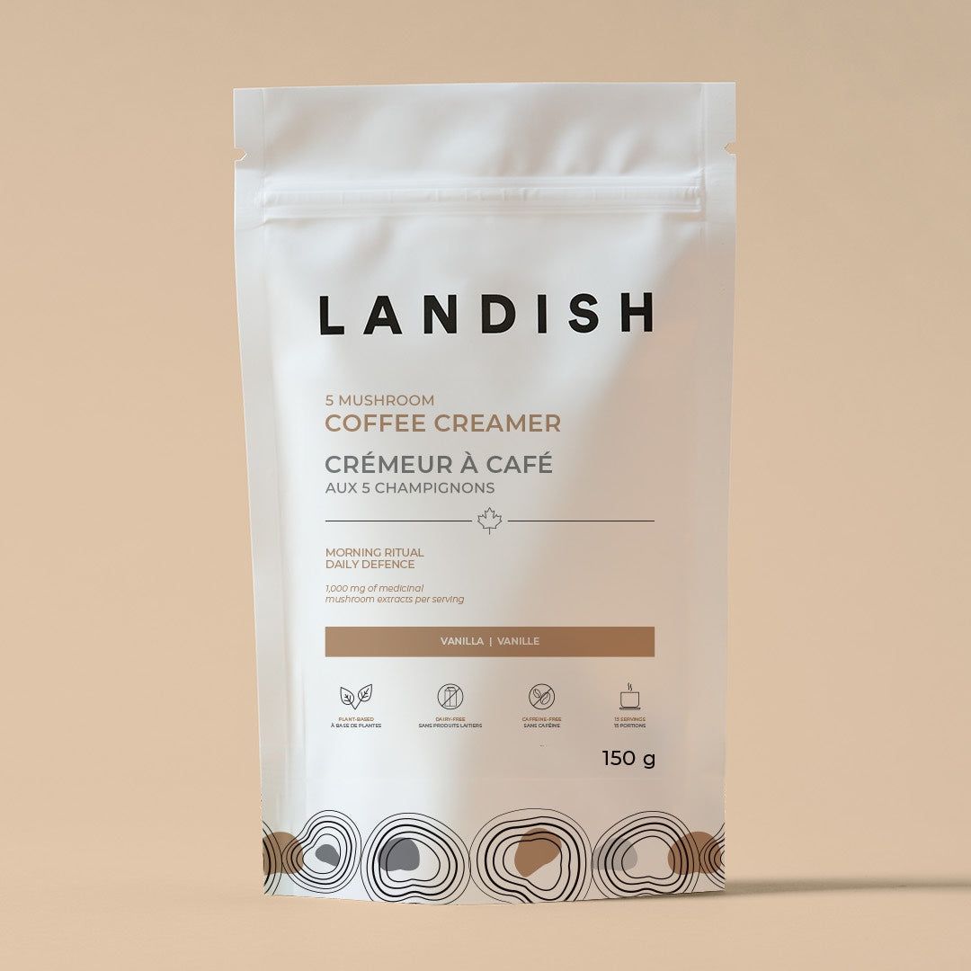 Landish 5 Mushroom Coffee Creamer - JoyVIVA -  