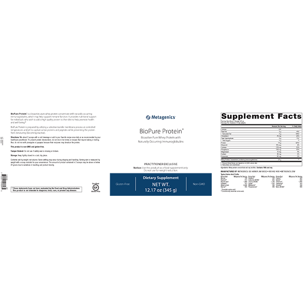 Metagenics BioPure Protein - JoyVIVA -  