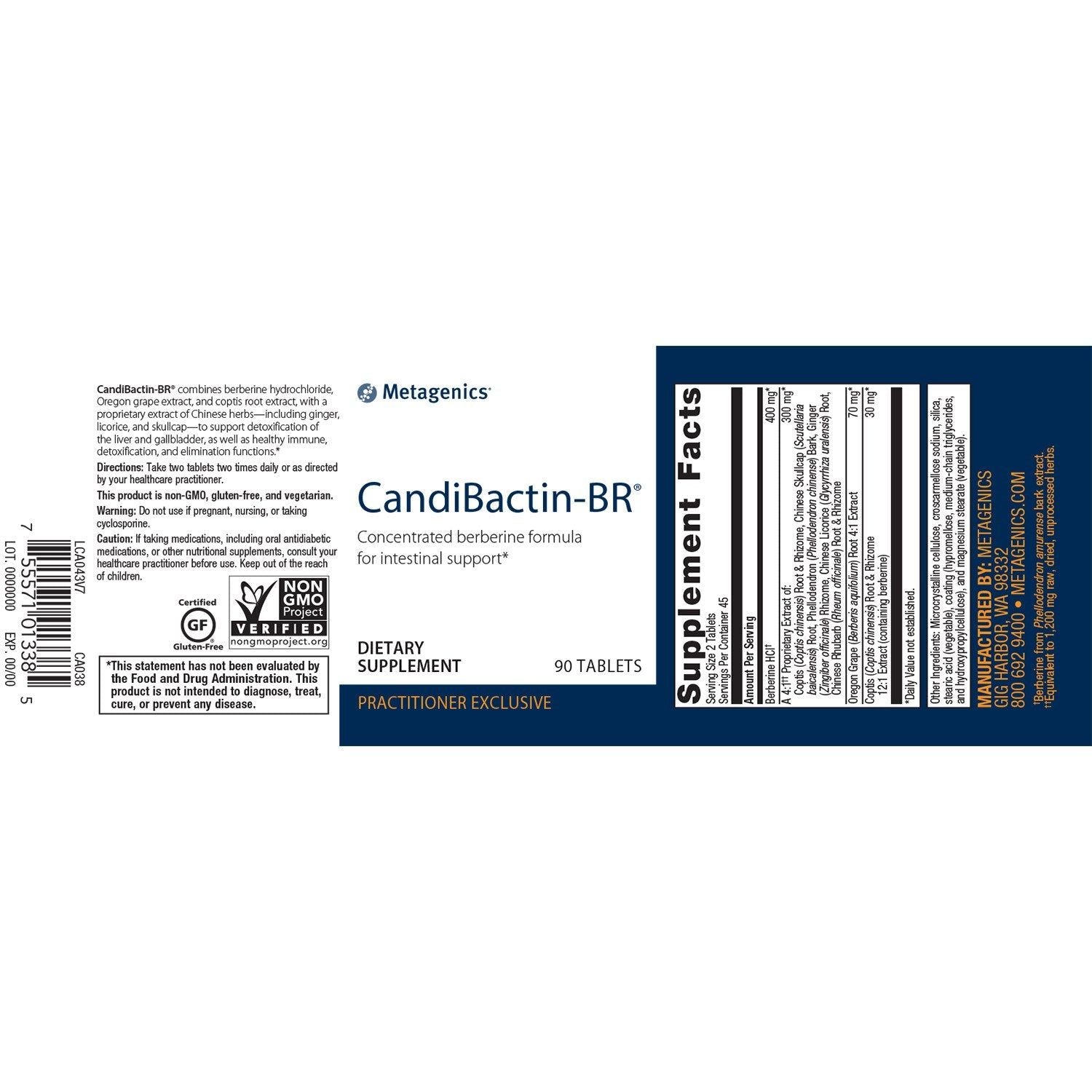 Metagenics CandiBactin-BR - JoyVIVA -  