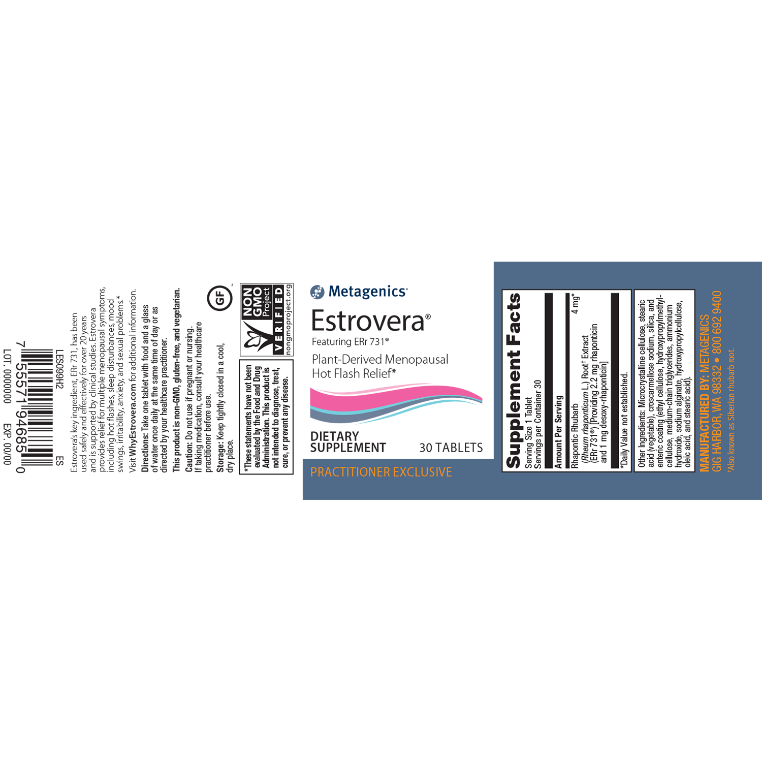 Metagenics Estrovera - JoyVIVA -  