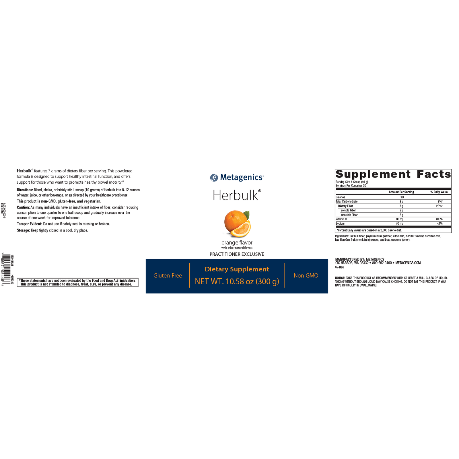 Metagenics Herbulk - JoyVIVA -  