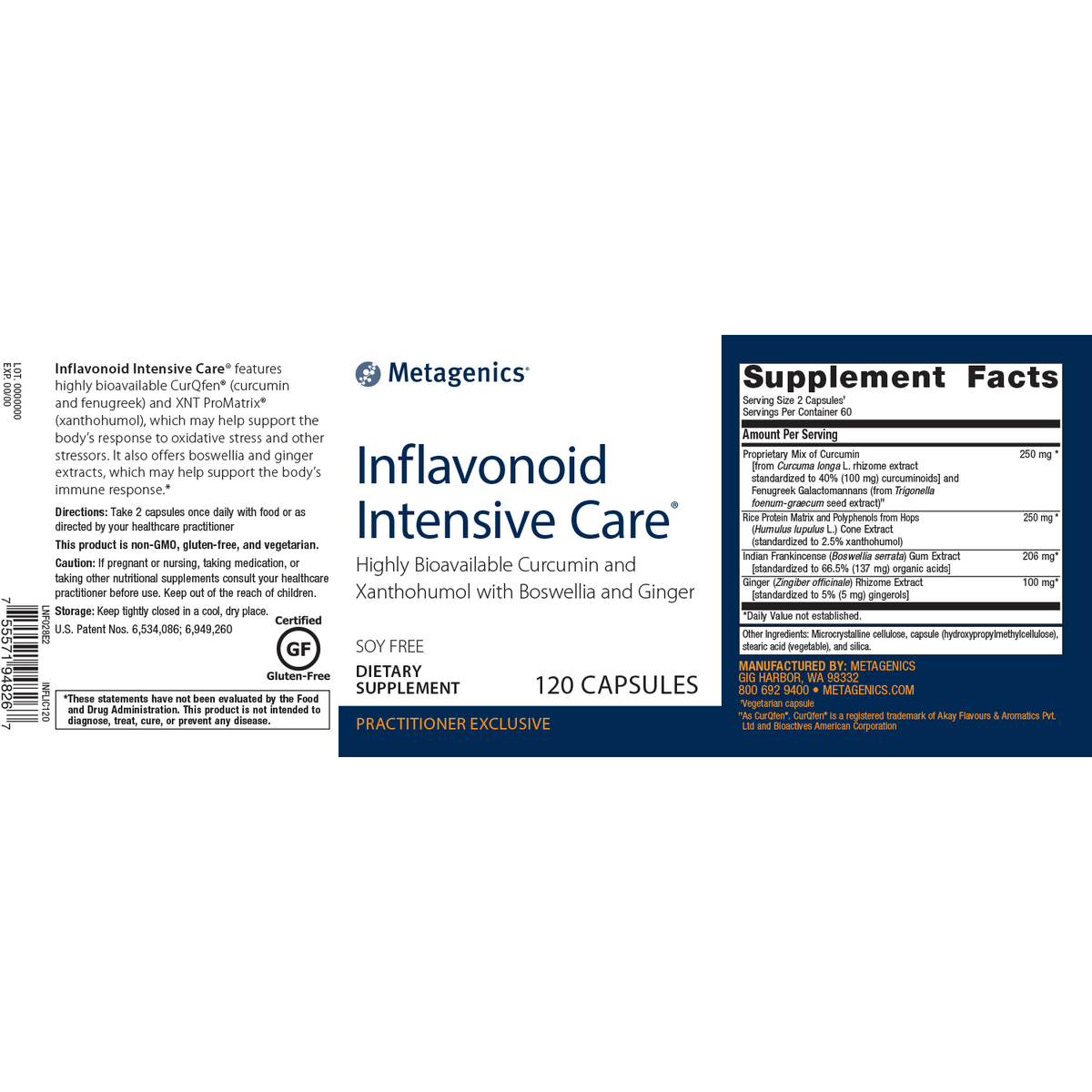 Metagenics Inflavonoid Intensive Care - JoyVIVA -  