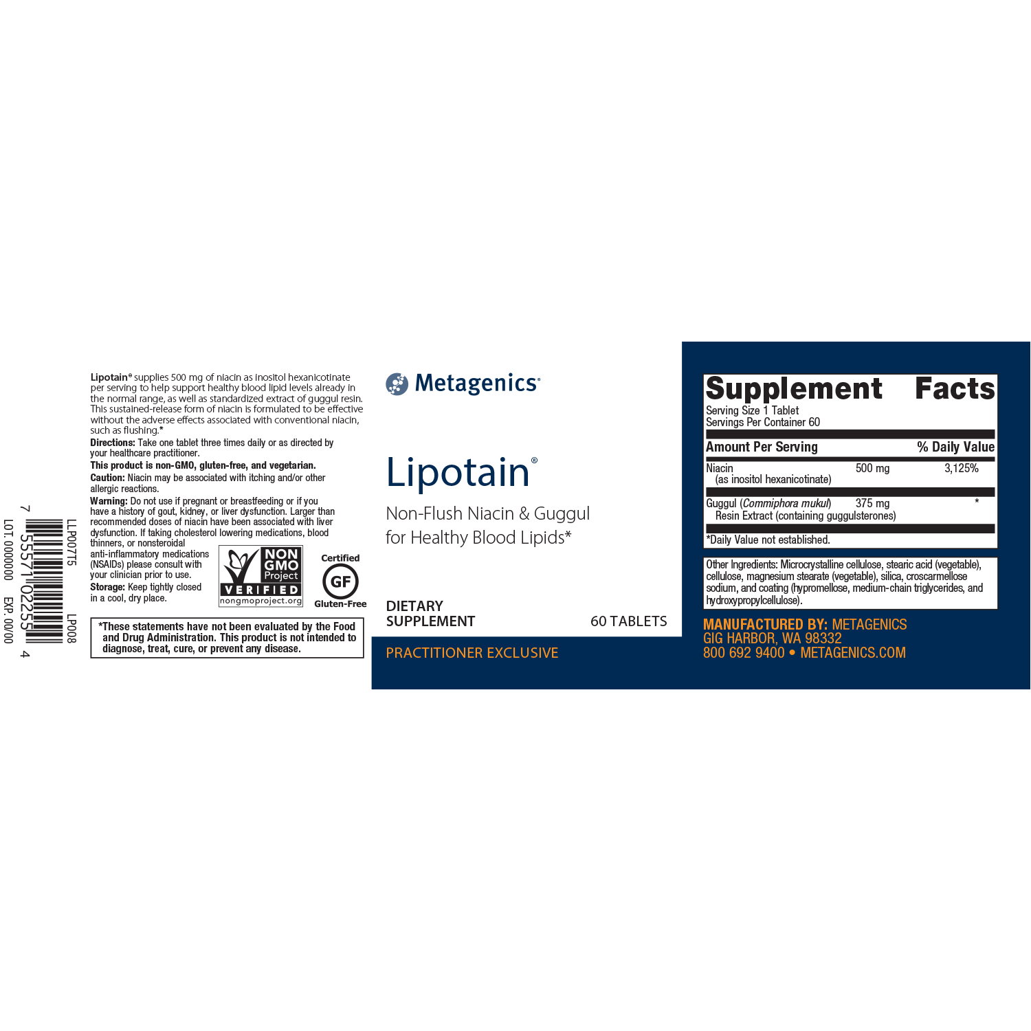 Metagenics Lipotain - JoyVIVA -  