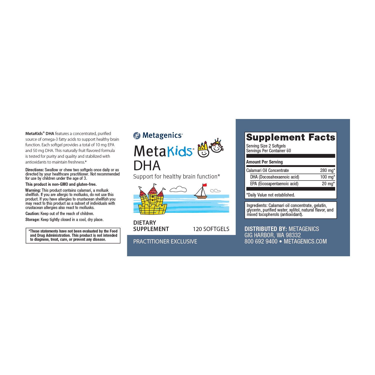 Metagenics Metakids DHA - JoyVIVA -  