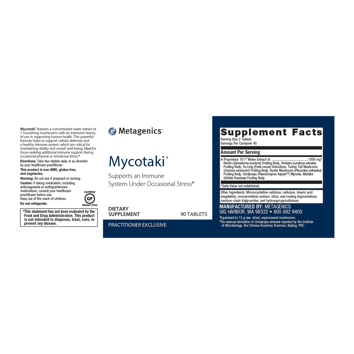 Metagenics Mycotaki - JoyVIVA -  