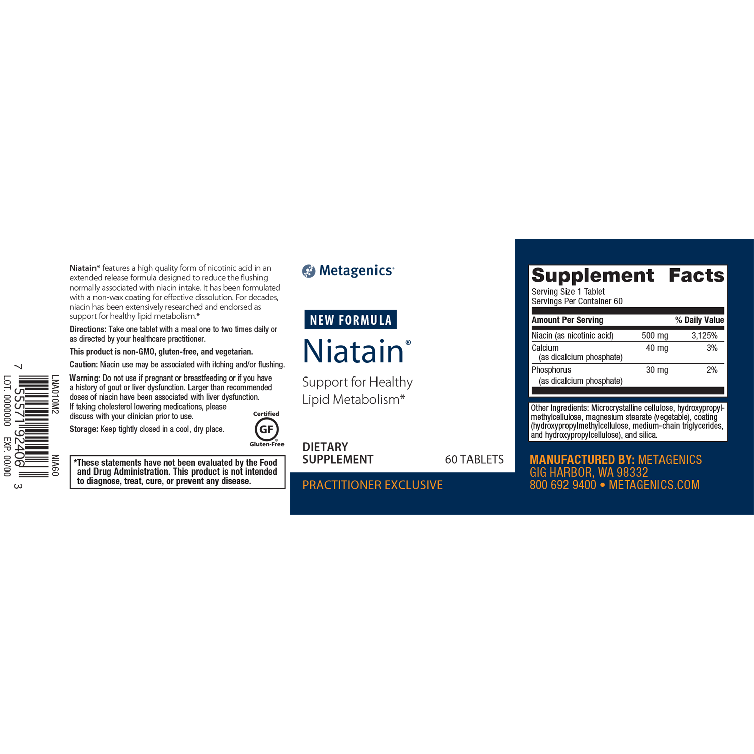 Metagenics Niatain - JoyVIVA -  