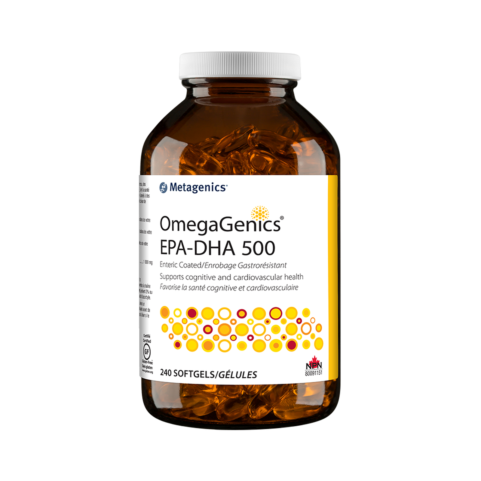 Metagenics OmegaGenics EPH-DHA 500 Enteric Coated - JoyVIVA -  