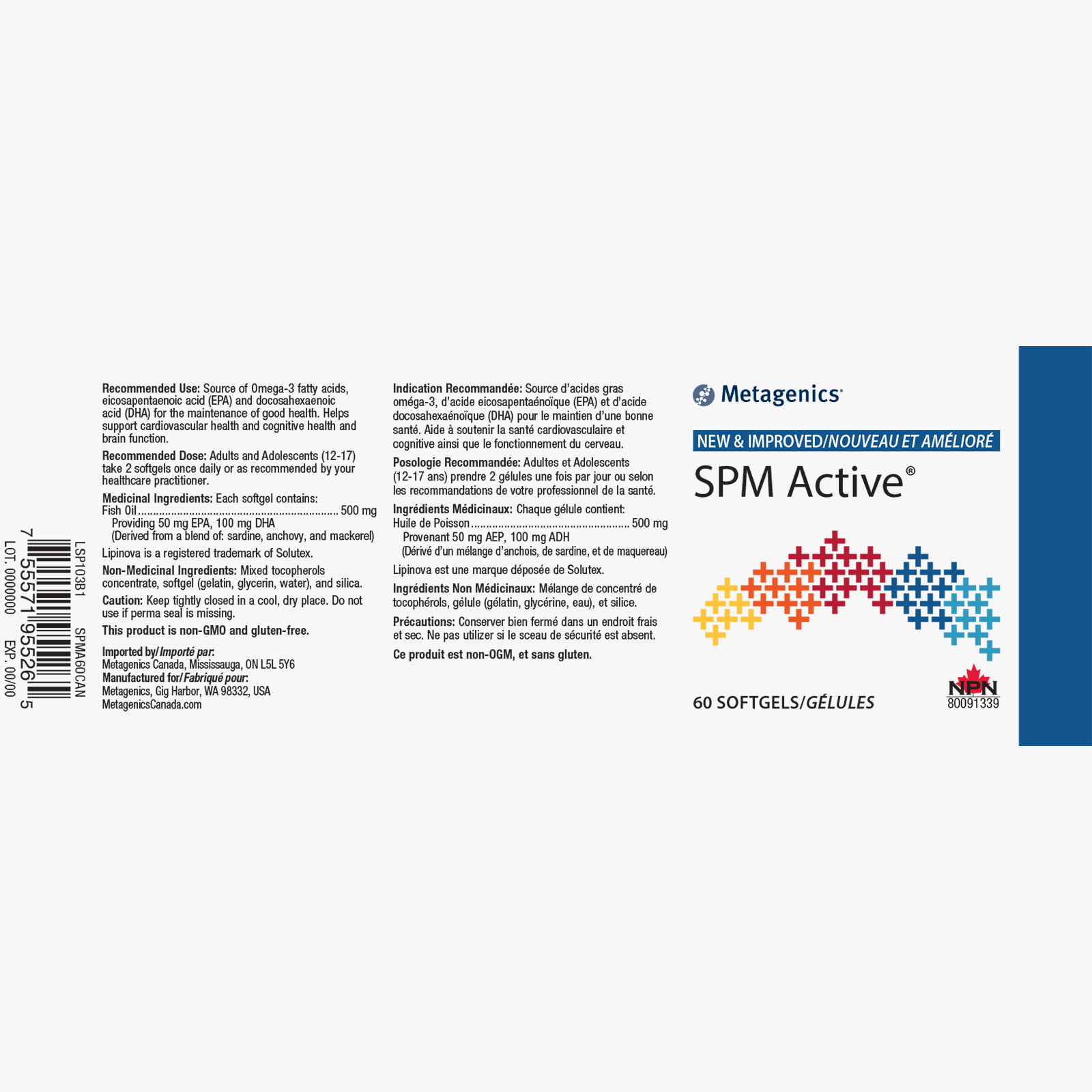 Metagenics SPM Active New and Improved - JoyVIVA -  