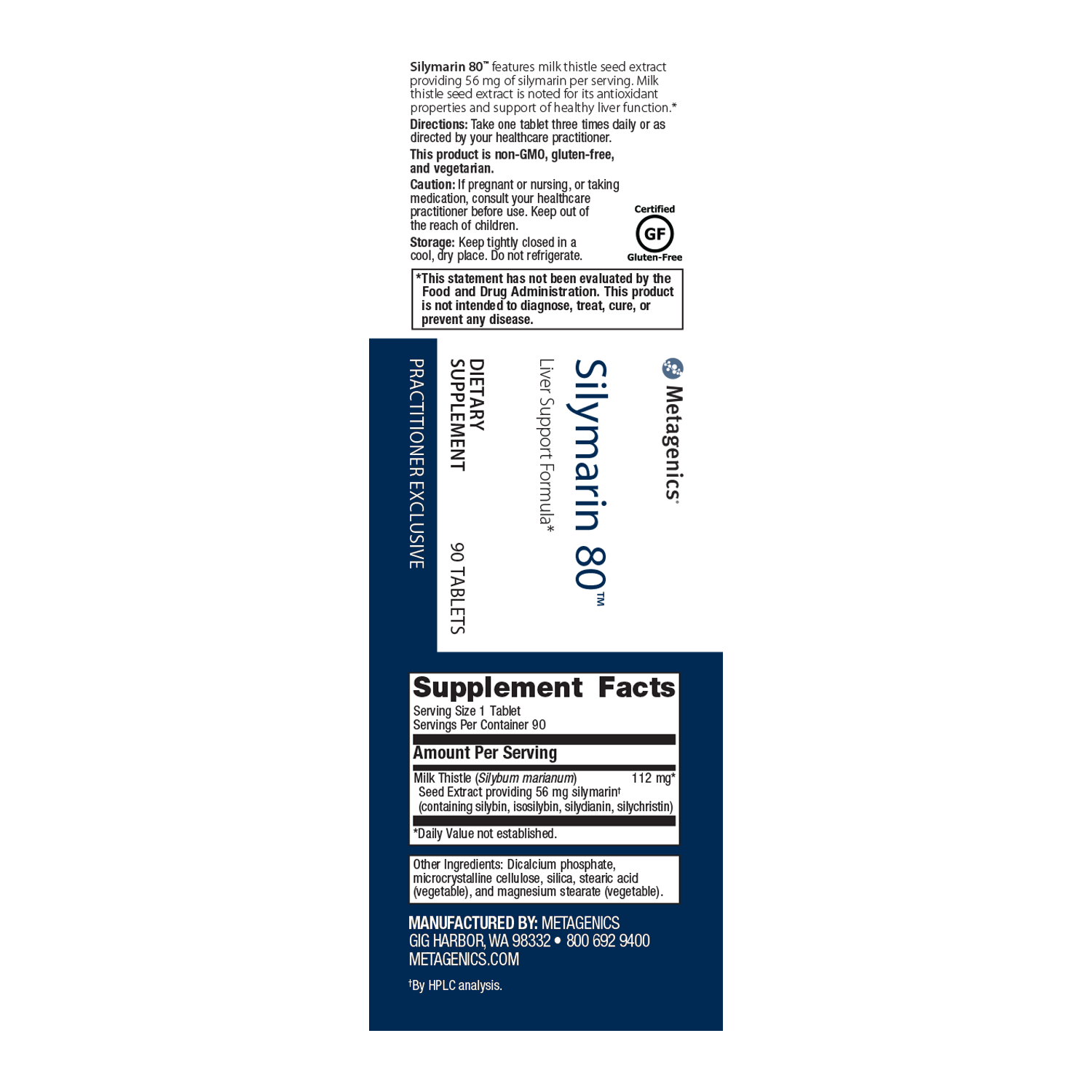 Metagenics Silymarin - JoyVIVA -  