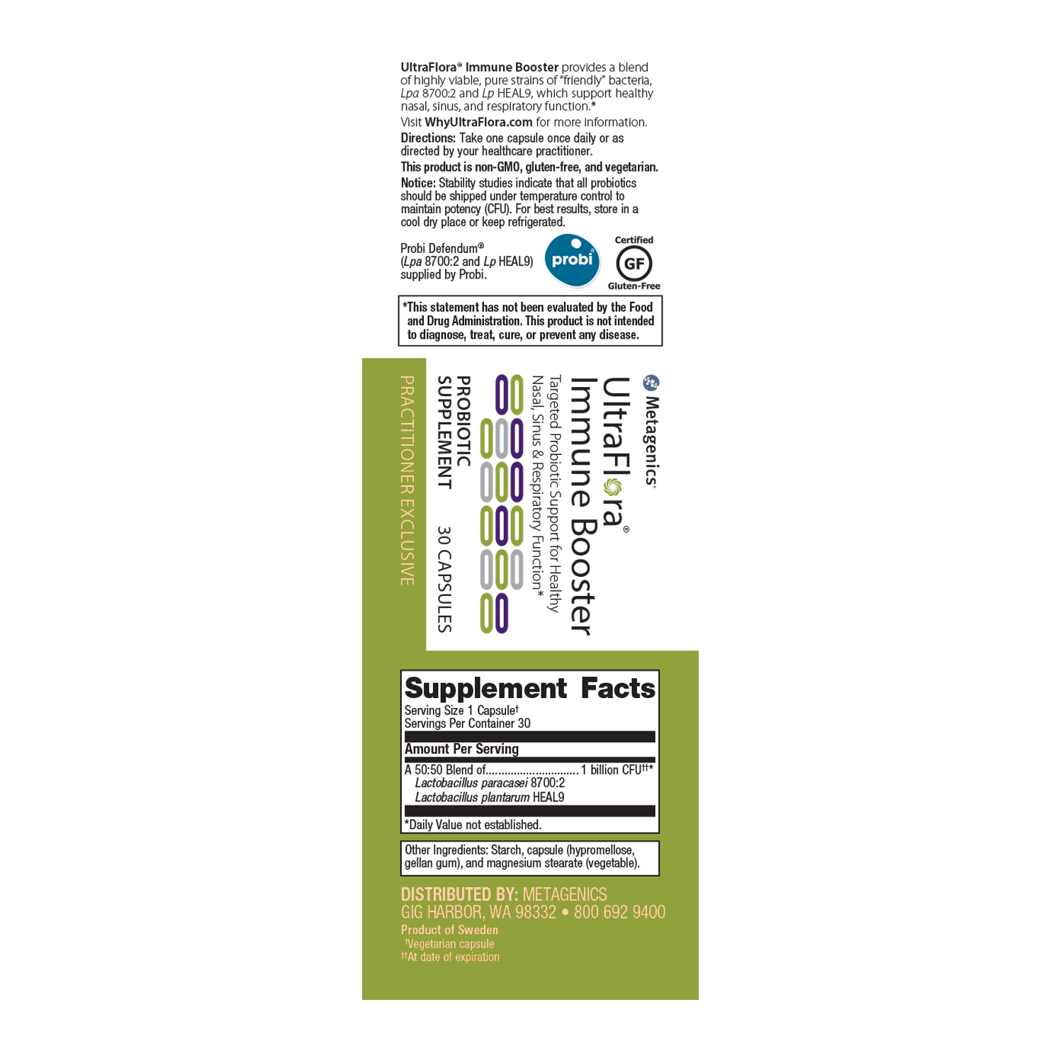 Metagenics UltraFlora Cold Support - JoyVIVA -  