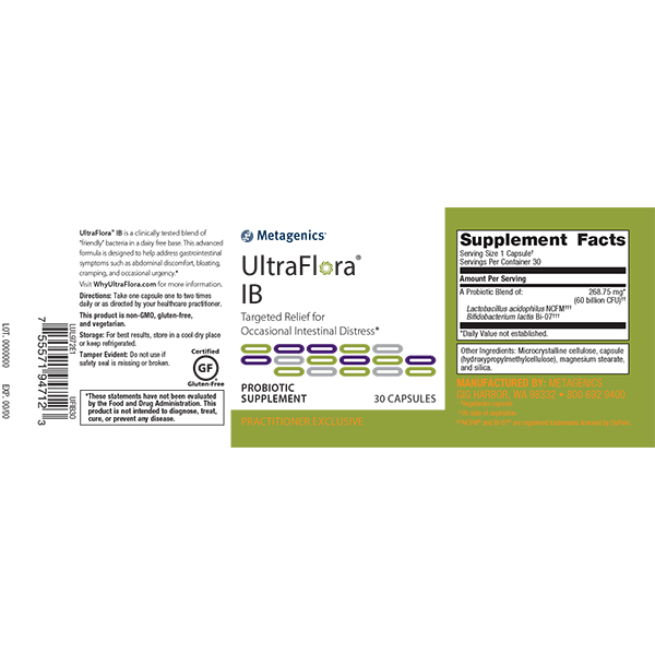 Metagenics UltraFlora IB - JoyVIVA -  