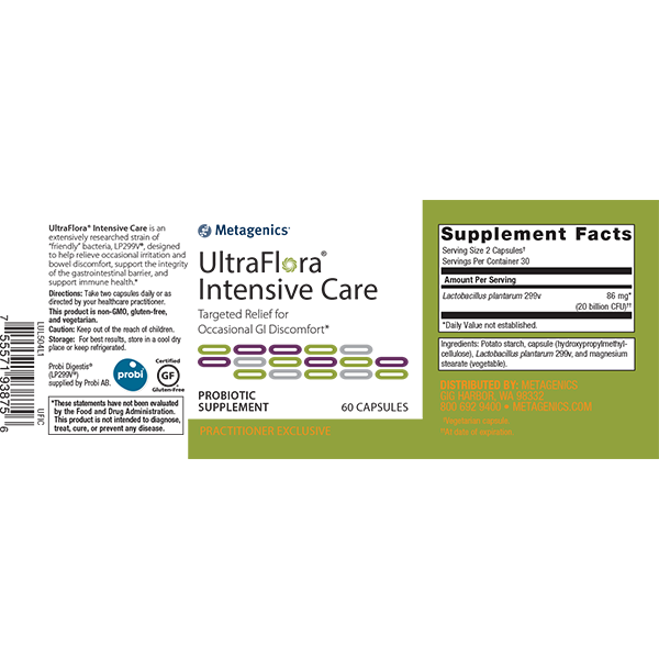 Metagenics UltraFlora Intensive Care - JoyVIVA -  