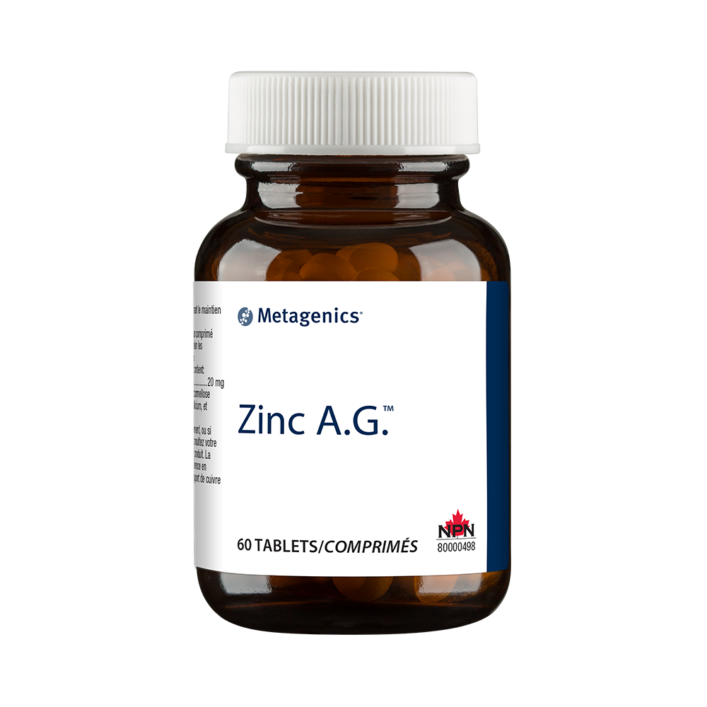 Metagenics Zinc A.G. - JoyVIVA -  