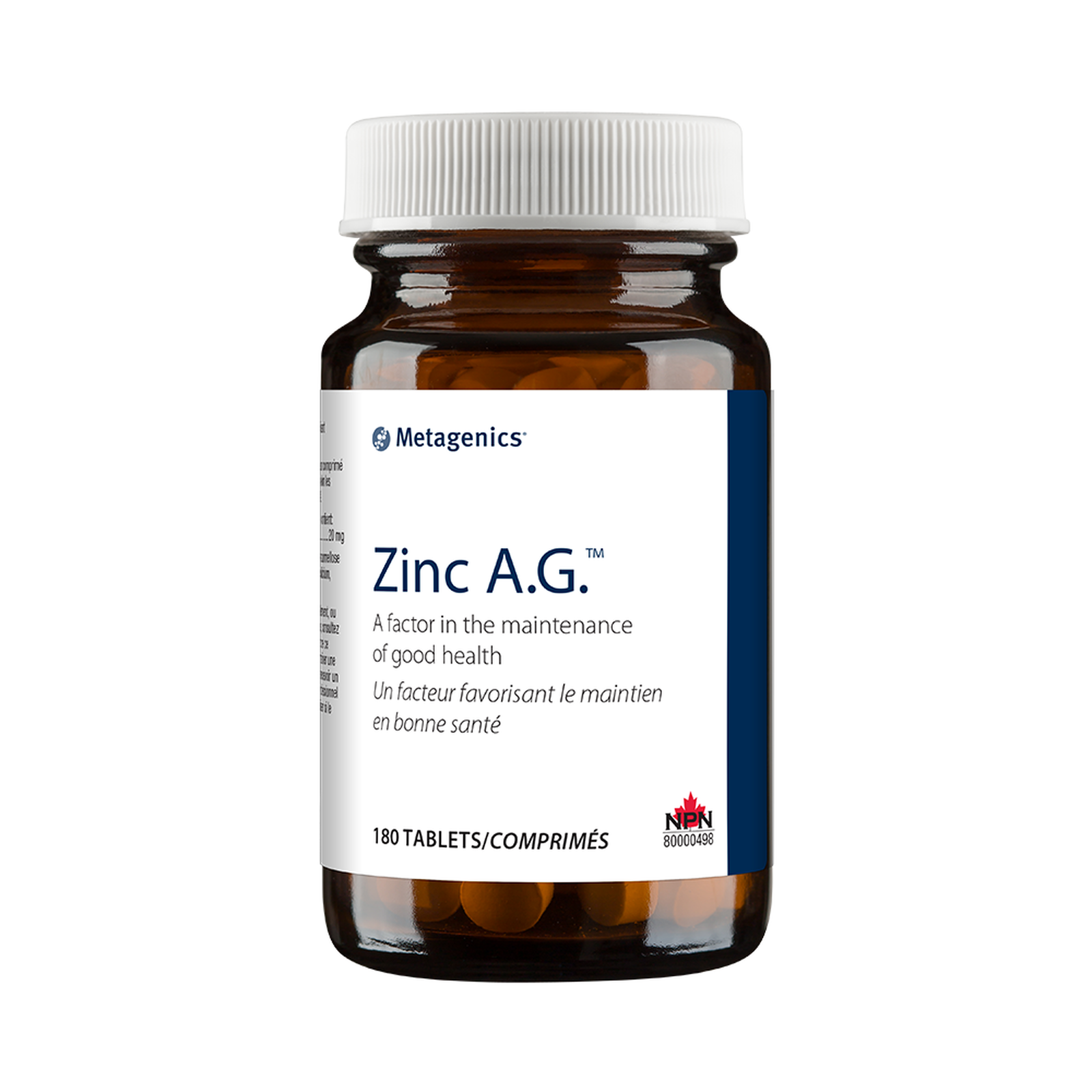 Metagenics Zinc A.G. - JoyVIVA -  