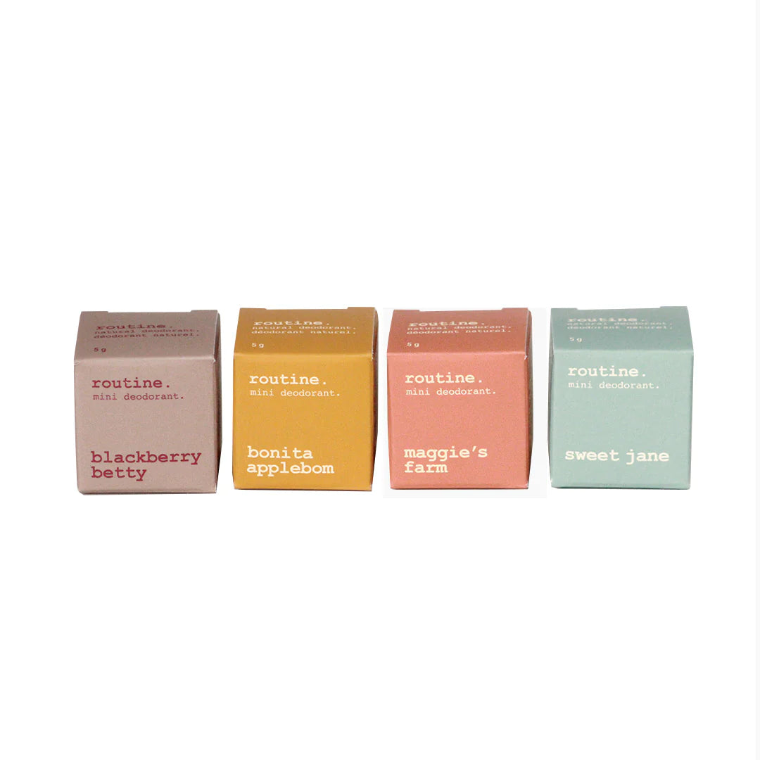 Routine Sweet Emotions Mini Deodorants Kit