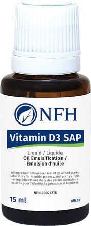 NFH Vitamin D3 Liquid SAP - JoyVIVA -  