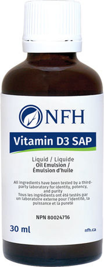 NFH Vitamin D3 Liquid SAP - JoyVIVA -  