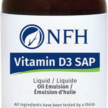 NFH Vitamin D3 Liquid SAP - JoyVIVA -  