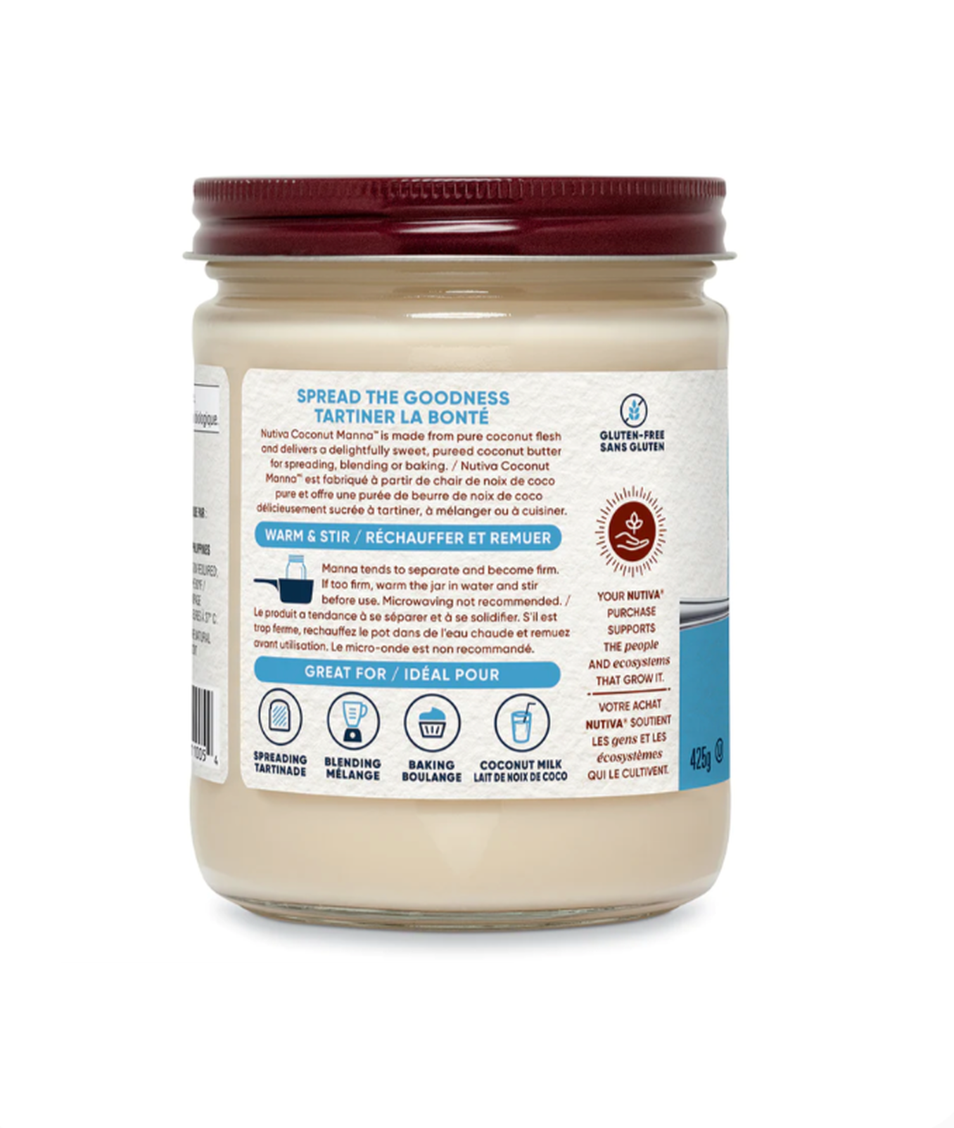 Nutiva Organic Coconut Manna - JoyVIVA -  