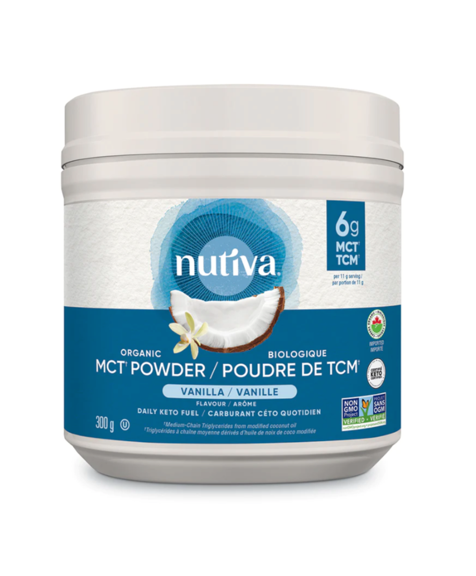 Nutiva Organic MCT Powder - JoyVIVA -  