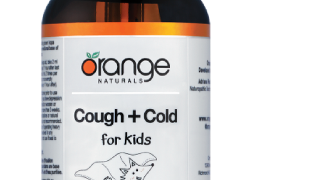 Orange Naturals Cough + Cold (Kids) - JoyVIVA -  