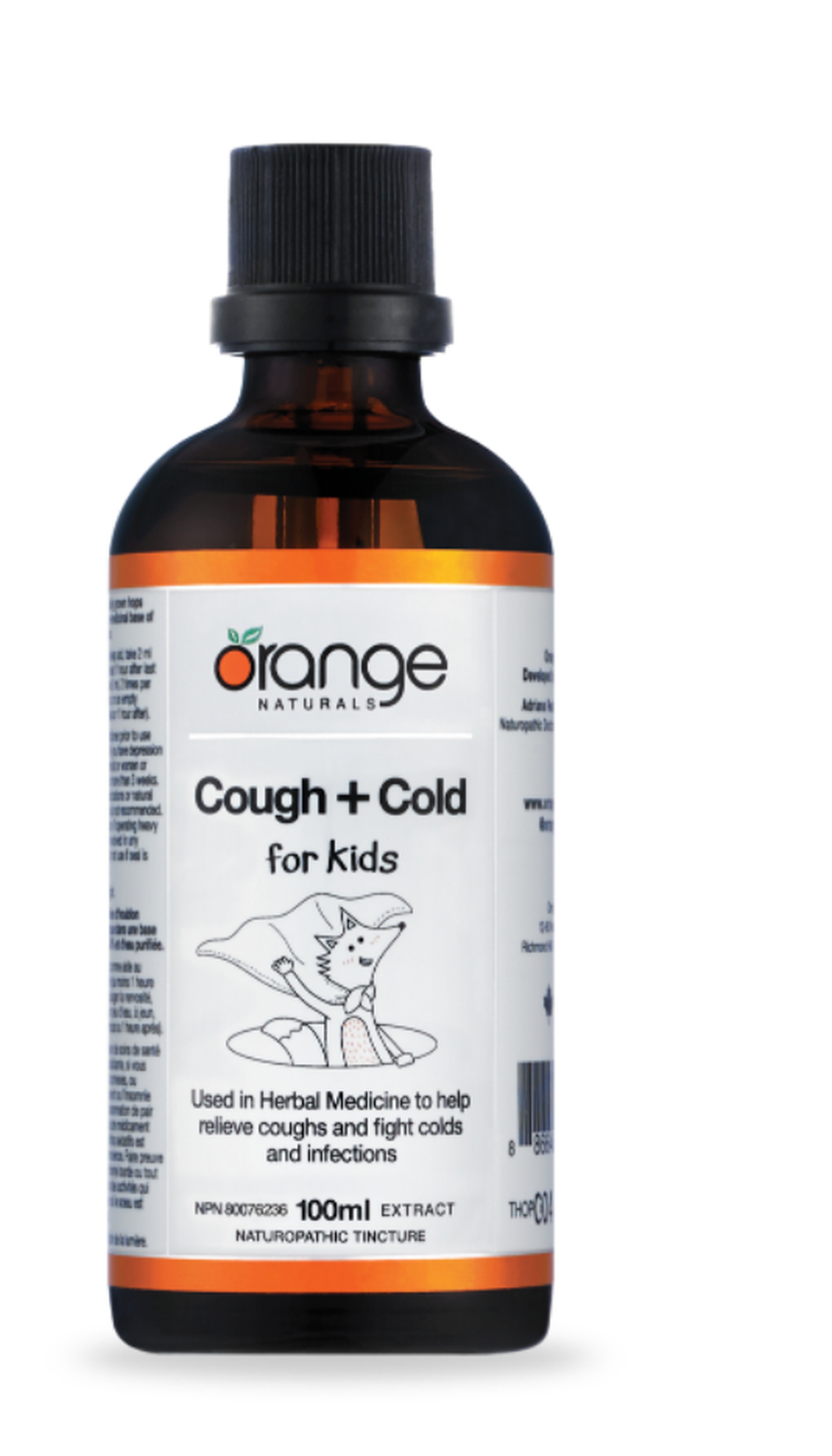 Orange Naturals Cough + Cold (Kids) - JoyVIVA -  