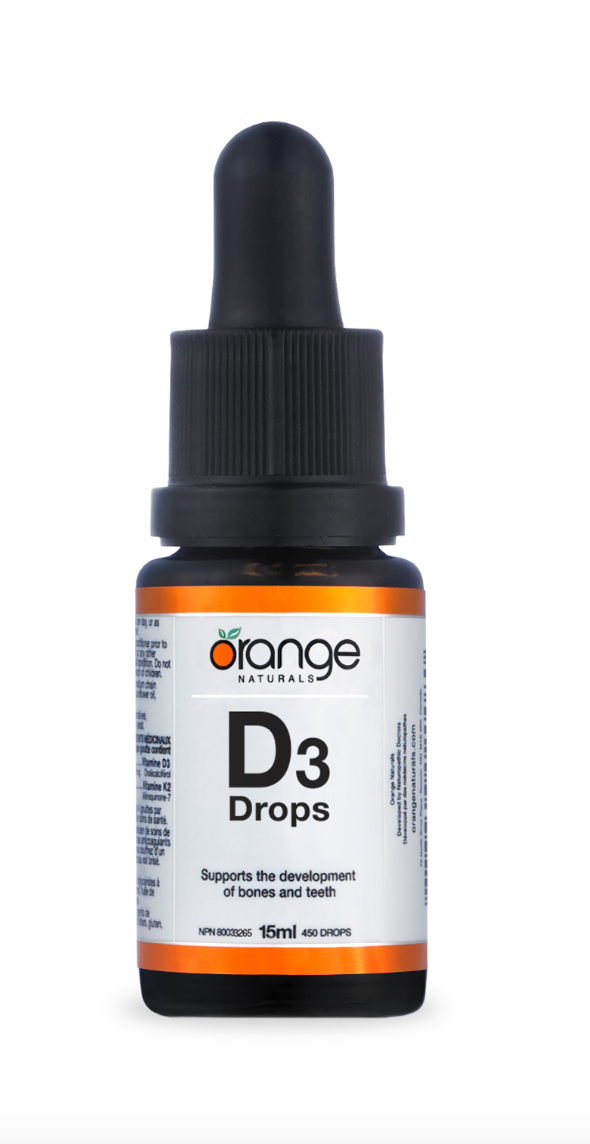 Orange Naturals D3 Drops - JoyVIVA -  