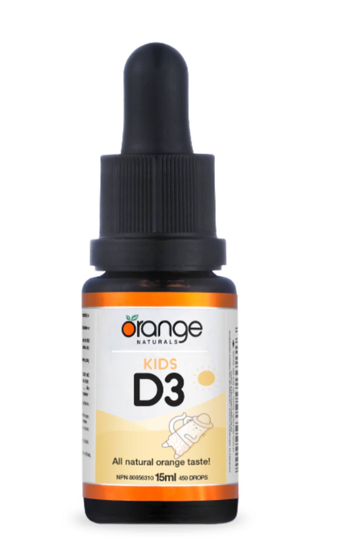 Orange Naturals D3 Drops (Kids) - JoyVIVA -  