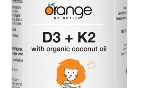Orange Naturals D3 + K2 - JoyVIVA -  