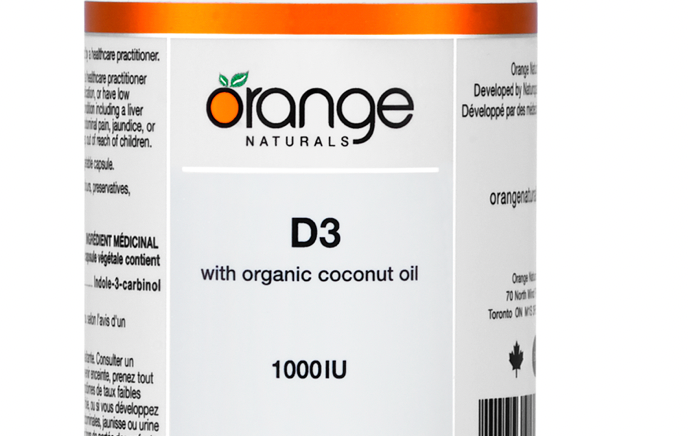 Orange Naturals D3 Softgel's - JoyVIVA -  