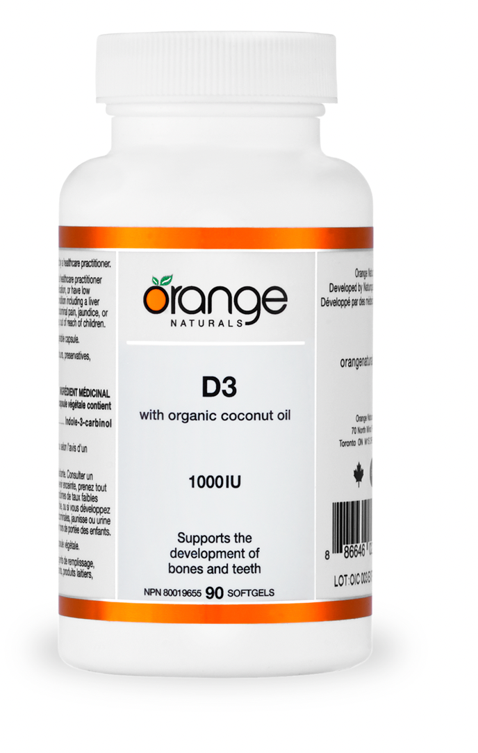 Orange Naturals D3 Softgel's - JoyVIVA -  