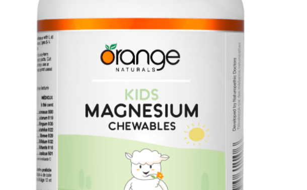Orange Naturals Magnesium Chewables (Kids) - JoyVIVA -  