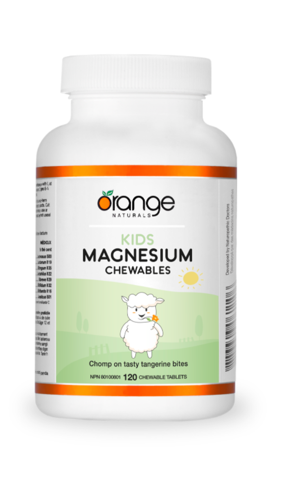 Orange Naturals Magnesium Chewables (Kids) - JoyVIVA -  