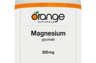 Orange Naturals Magnesium Glycinate 200 mg - JoyVIVA -  