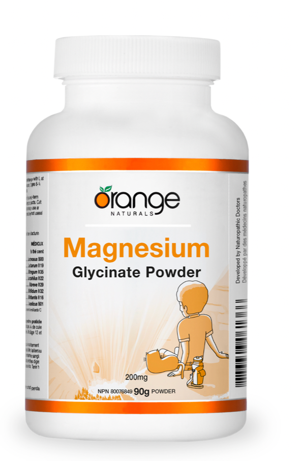 Orange Naturals Magnesium Glycinate Powder - JoyVIVA -  