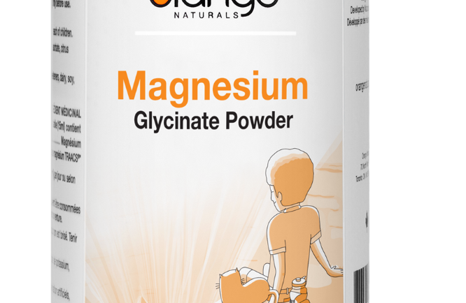 Orange Naturals Magnesium Glycinate Powder - JoyVIVA -  