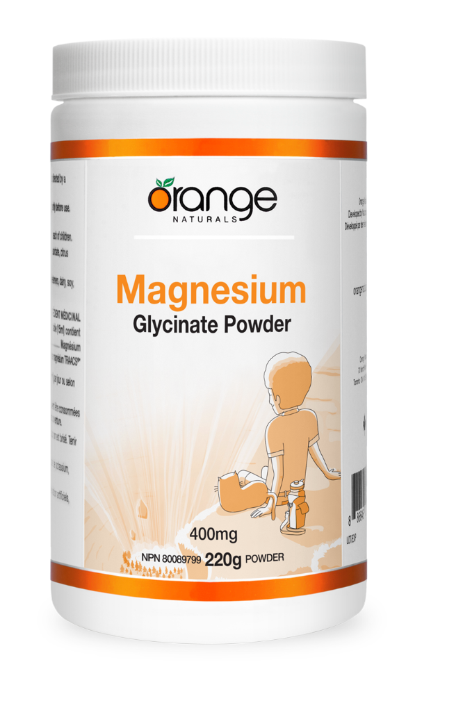 Orange Naturals Magnesium Glycinate Powder - JoyVIVA -  