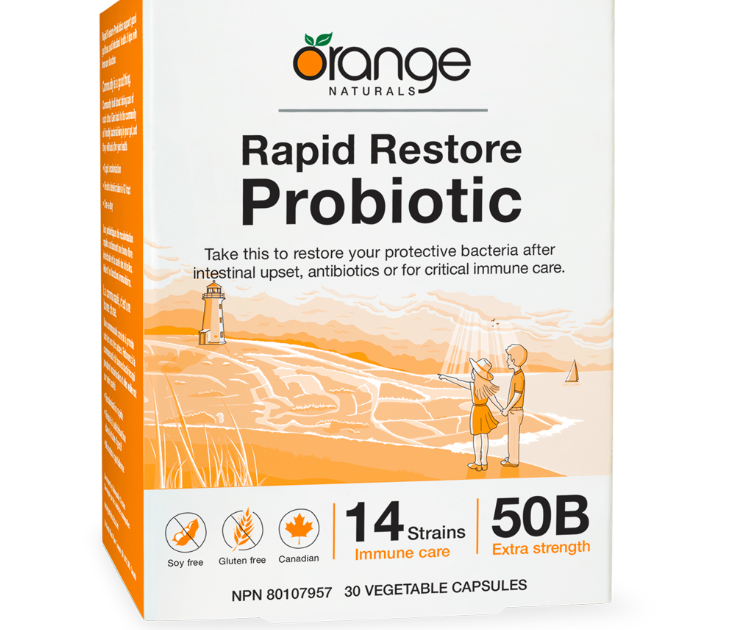Orange Naturals Rapid Restore Probiotic 50B - JoyVIVA -  